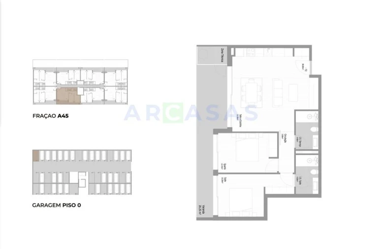 Apartamento T2 para Venda em Fânzeres e São Pedro da Cova Foto 20