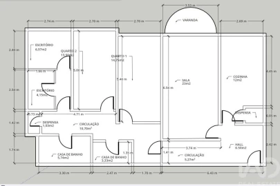 Apartamento T3 para Venda em Setubal (São Sebastião)