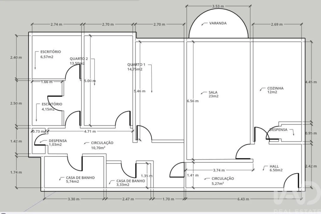 Apartamento T3 para Venda em Setubal (São Sebastião) Foto 39