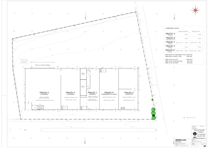 Armazém para Arrendamento em Albergaria-A-Velha e Valmaior Planta 3