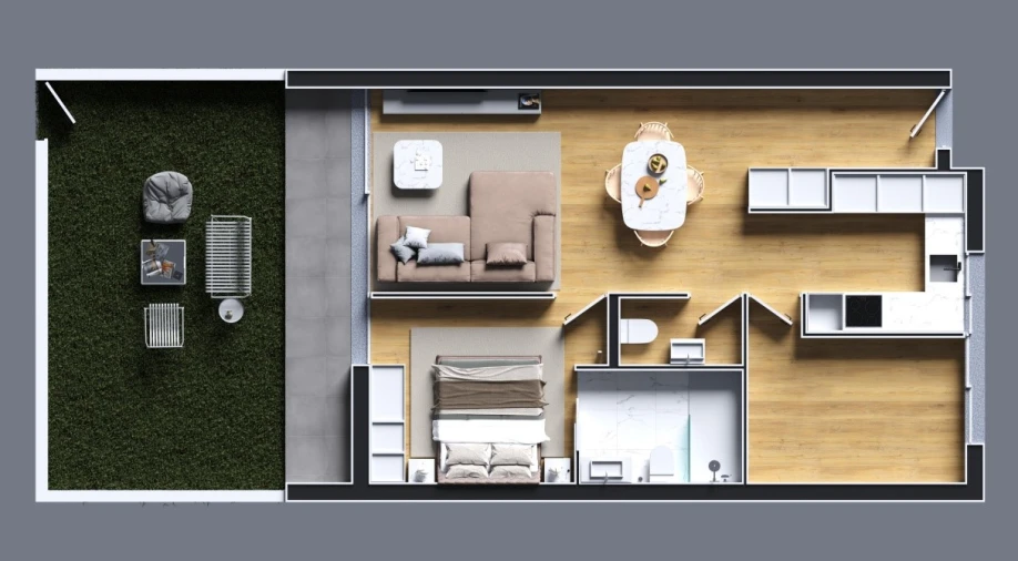 Apartamento T1 para Venda em Cedofeita, Santo Ildefonso, Sé, Miragaia, São Nicolau e Vitória Planta 1