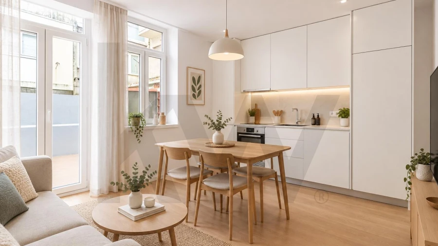 Apartamento T1 para Venda em Mafamude e Vilar do Paraíso