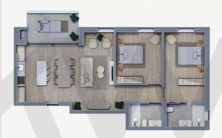 Apartamento T2 para Venda em Oliveira do Bairro