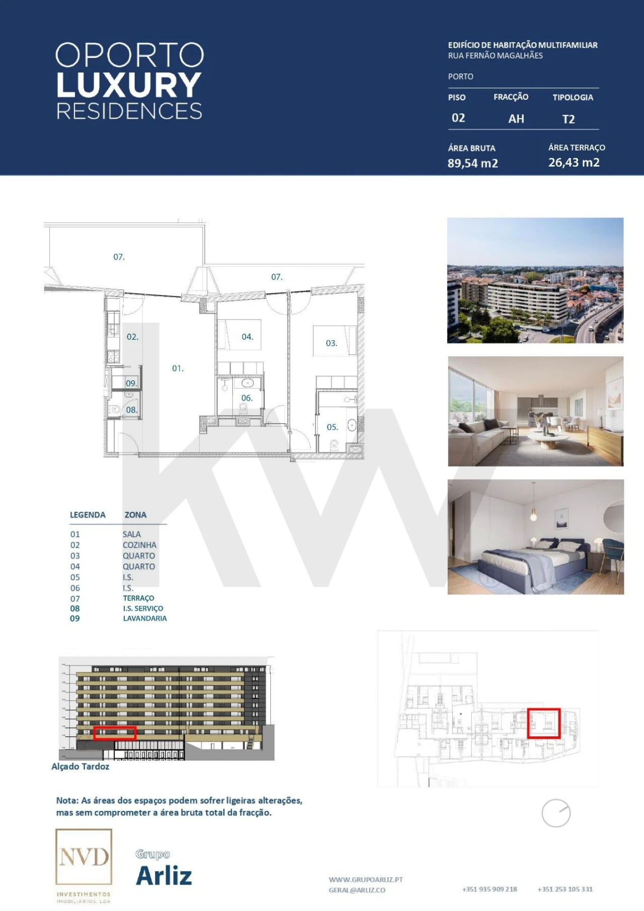 Apartamento T2 para Arrendamento em Paranhos Foto 19