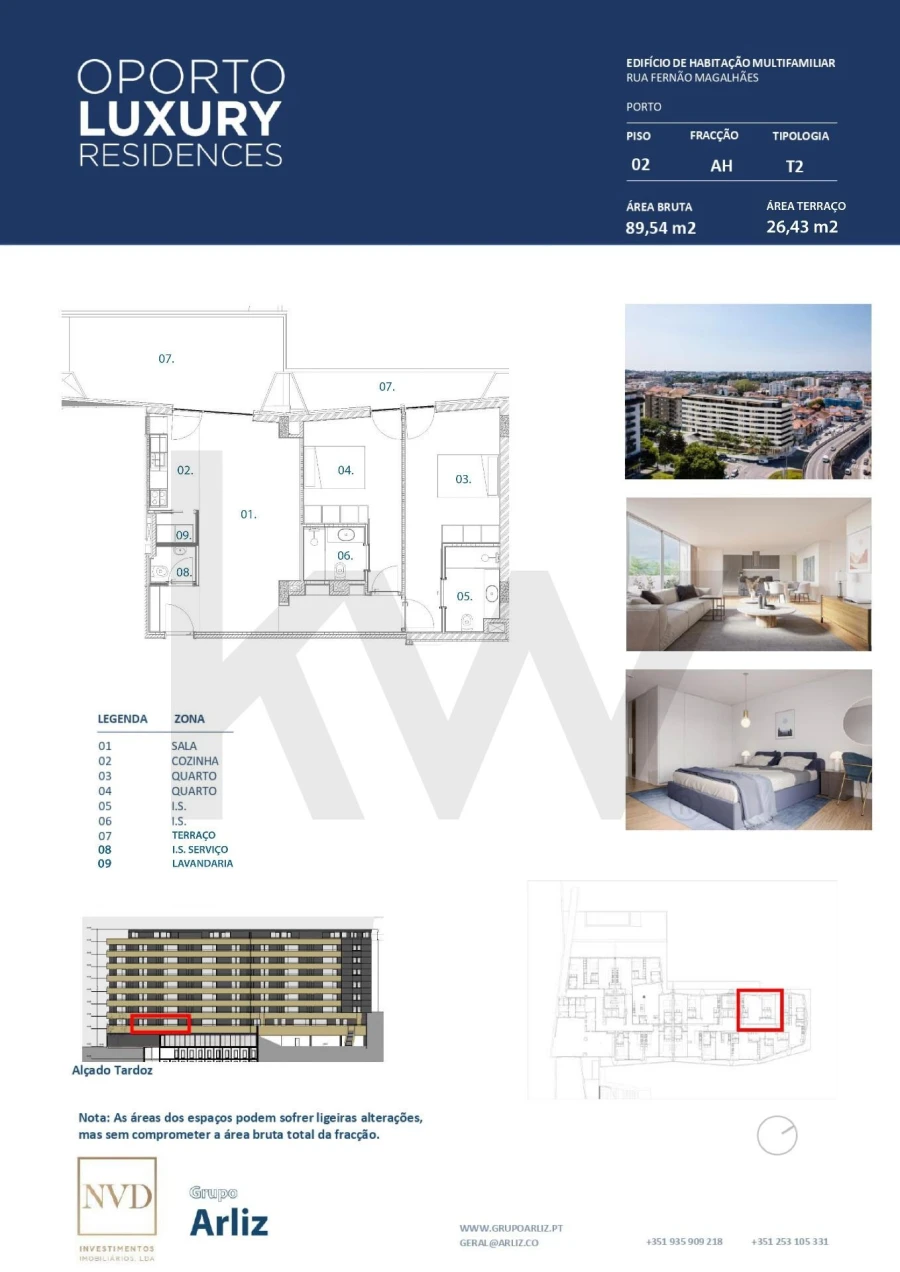 Apartamento T2 para Arrendamento em Paranhos Foto 19