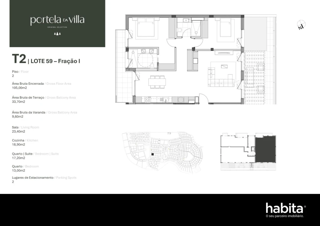 Apartamento T2 para Venda em Santa Maria, São Pedro e Matacães Foto 33