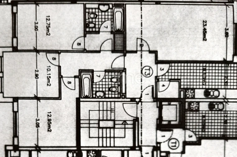 Apartamento T3 para Venda em Baltar Planta 1