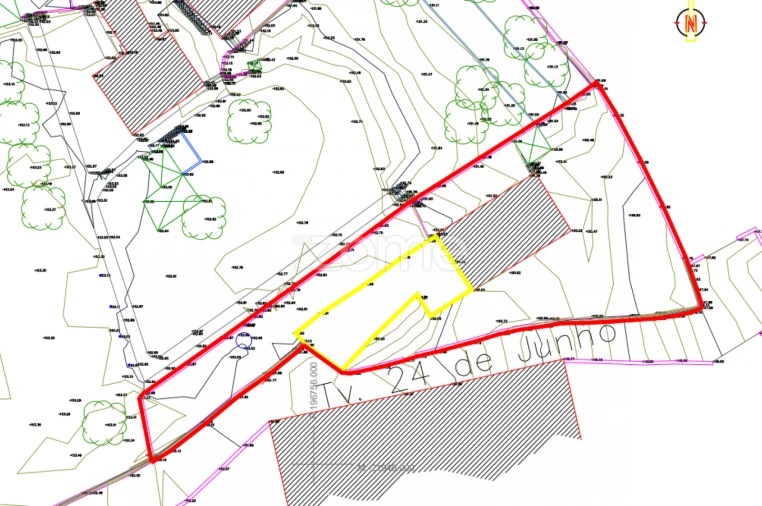 Moradia T3 para Venda em Ronfe Planta 1