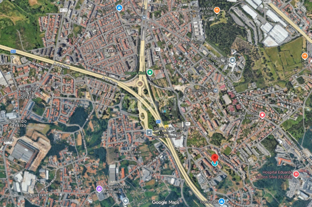 Apartamento T3 para Venda em Mafamude e Vilar do Paraíso Planta 2