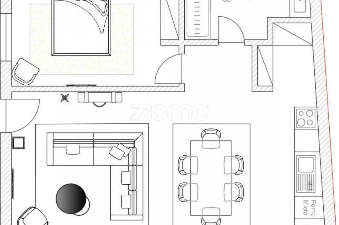 Apartamento T1 para Venda em Custóias, Leça do Balio e Guifões Foto 16