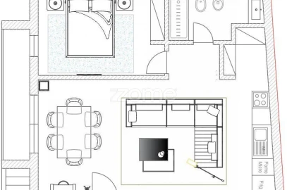 Apartamento T1 para Venda em Custóias, Leça do Balio e Guifões