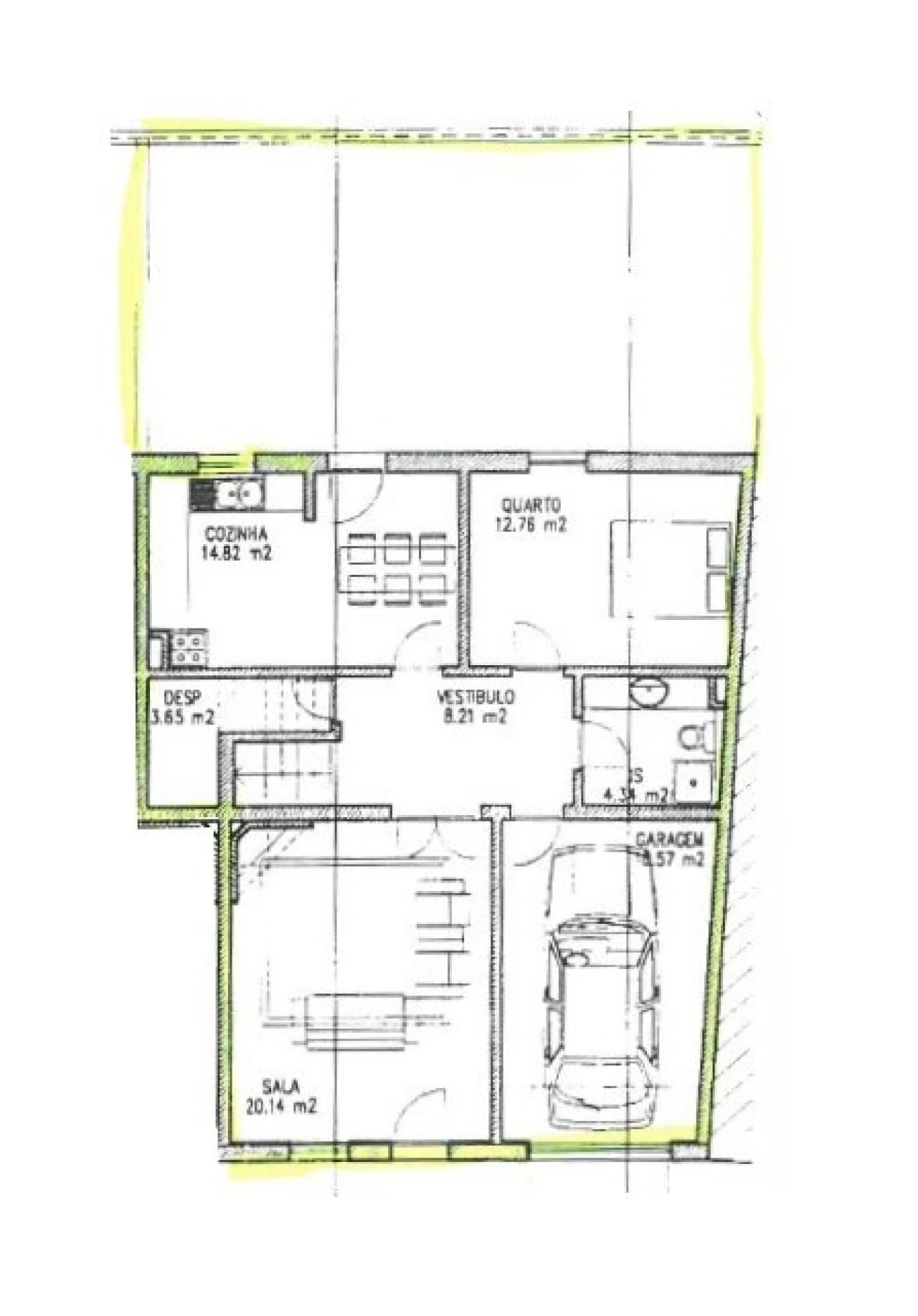 Moradia T5 para Venda em Vendas Novas Planta 2