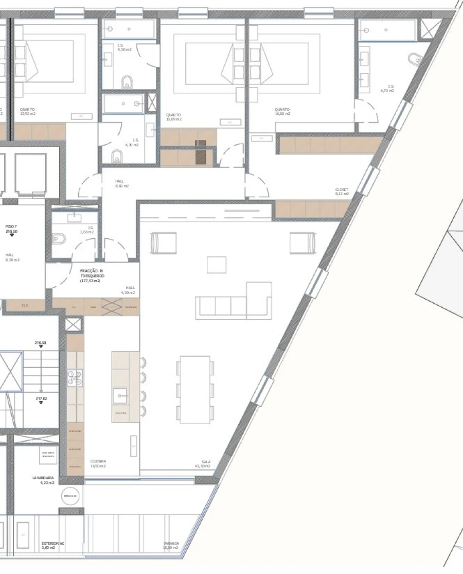 Apartamento T3 para Venda em Nogueira, Fraião e Lamaçães Foto 11