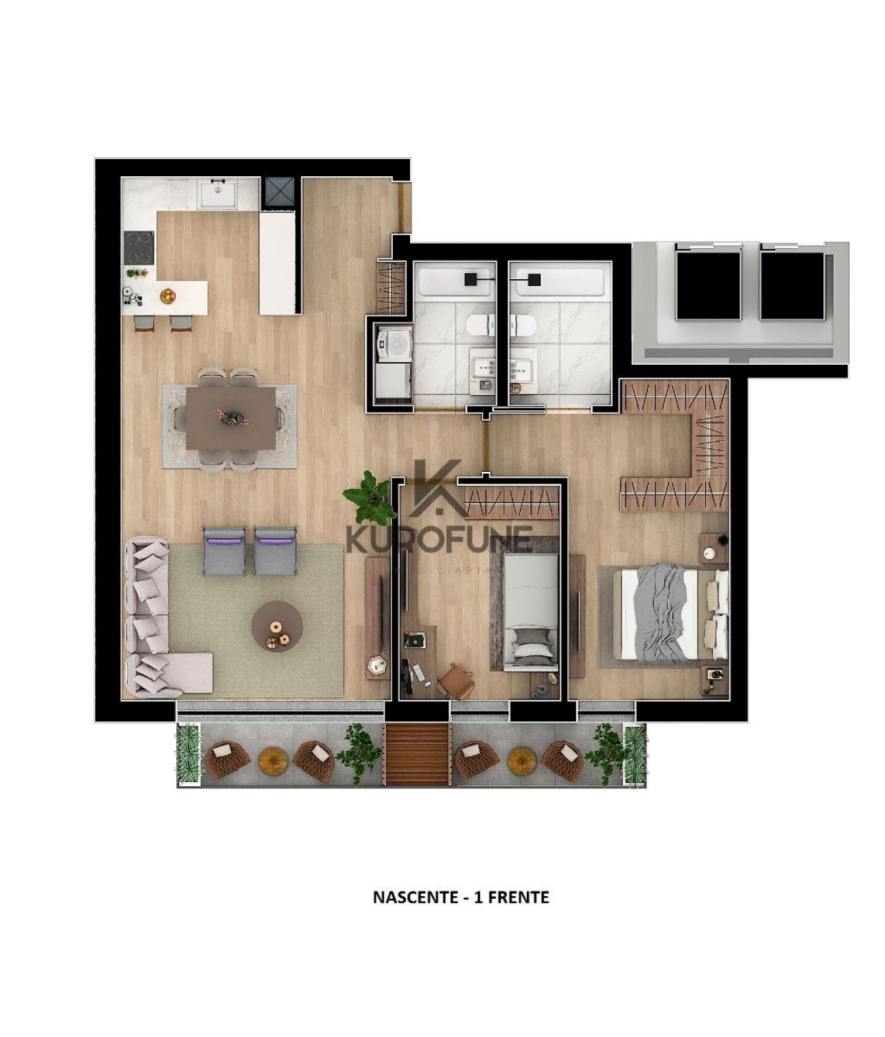 Apartamento T2 para Venda em Avintes Foto 17