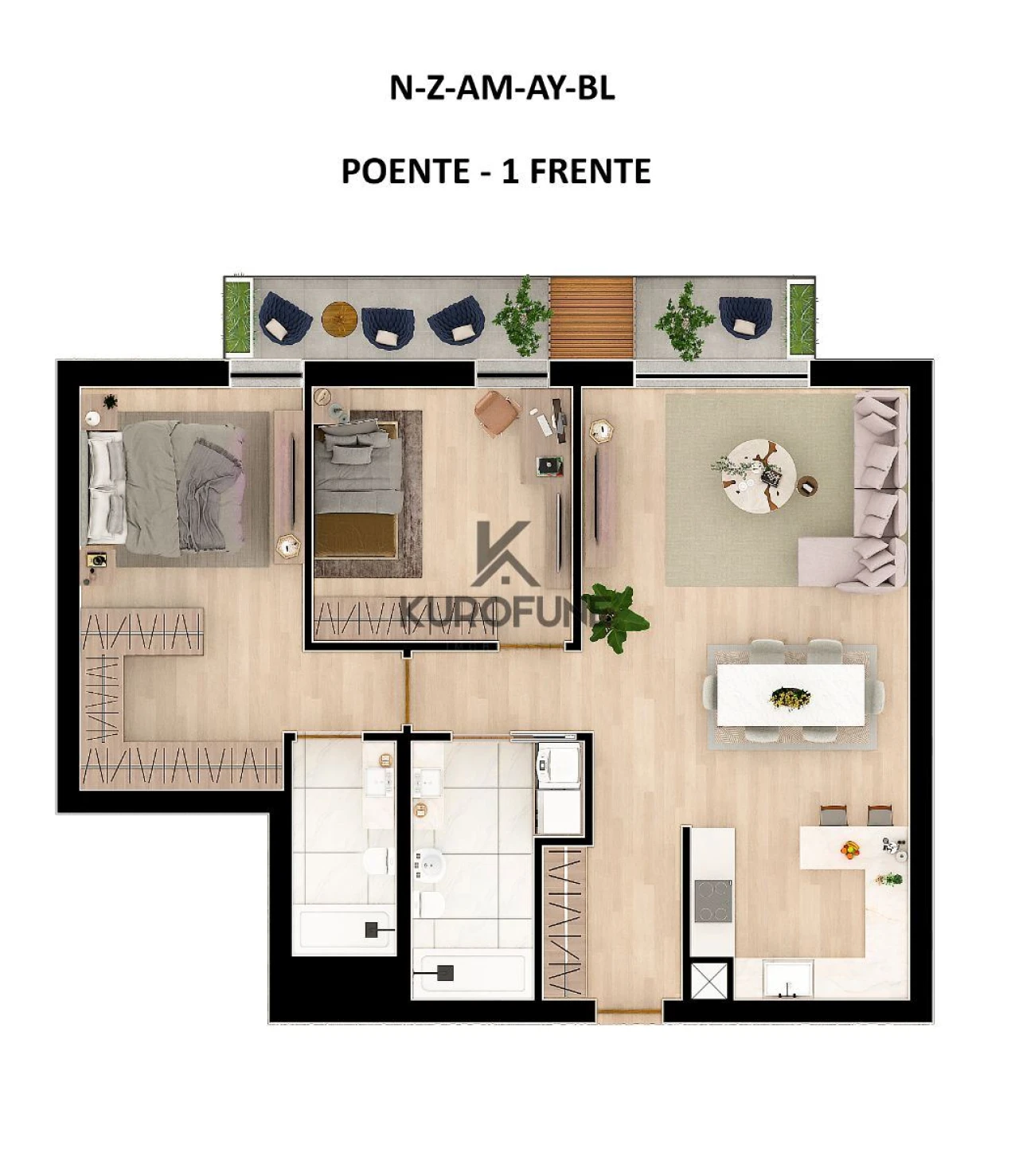 Apartamento T2 para Venda em Avintes Foto 17