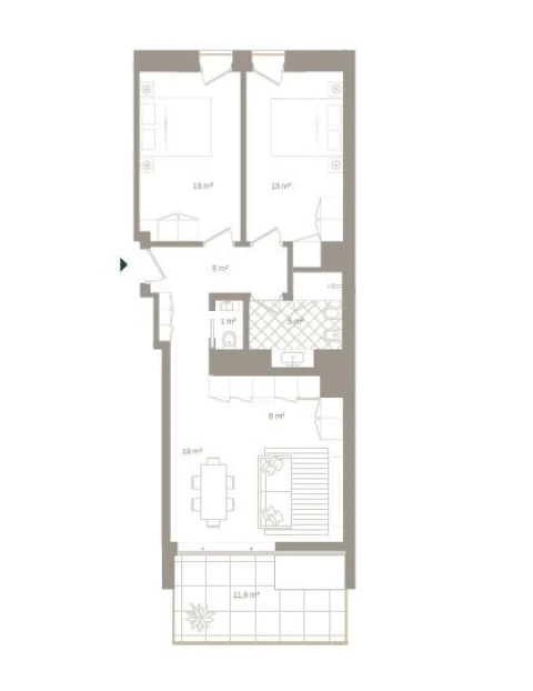 Apartamento T2 para Venda em Santa Marinha e São Pedro da Afurada