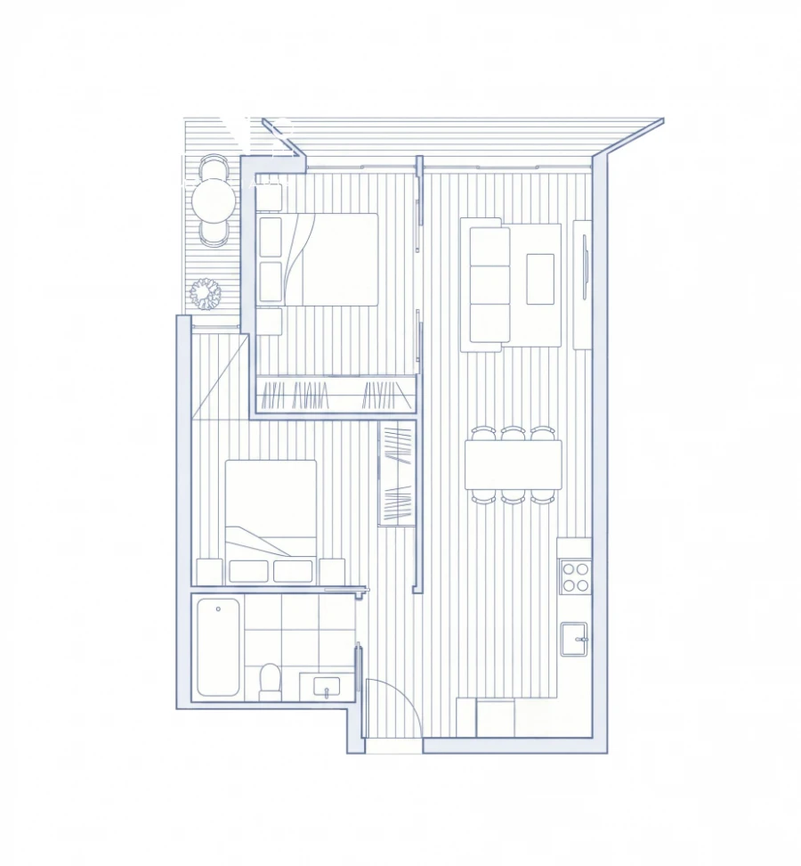 Apartamento T2 para Venda em Lordelo do Ouro e Massarelos Foto 14