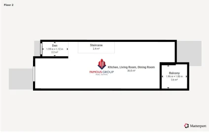 Apartamento T2 para Venda em Lagoa e Carvoeiro