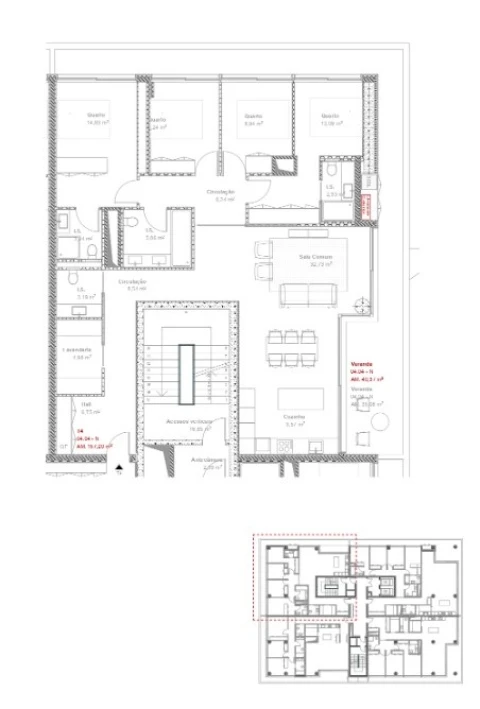Apartamento T4 para Venda em Ramalde