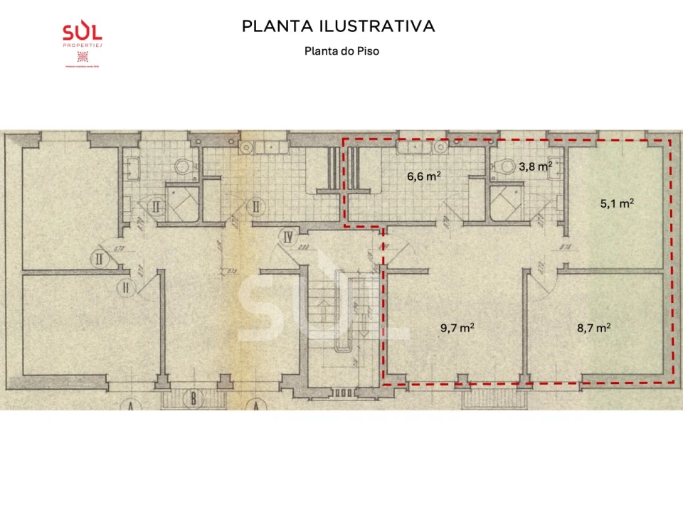 Apartamento T2 para Venda em Alvalade Foto 22