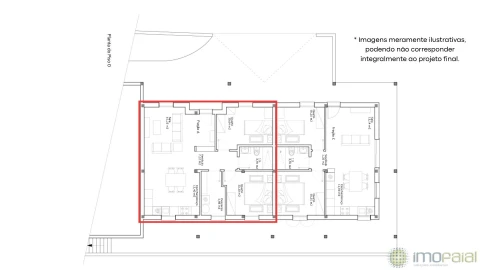 Apartamento T2 para Venda em Castelo Branco