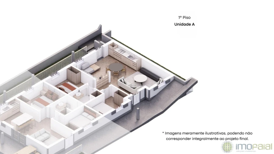 Apartamento T2 para Venda em Castelo Branco Foto 9