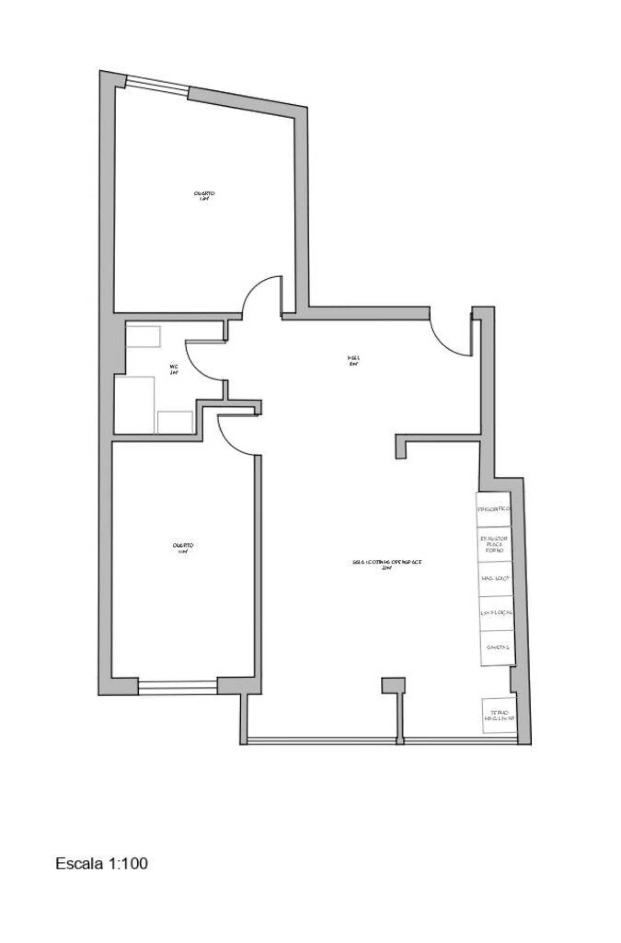 Apartamento T2 para Venda em Encosta do Sol Foto 3