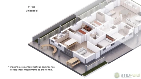 Apartamento T2 para Venda em Castelo Branco