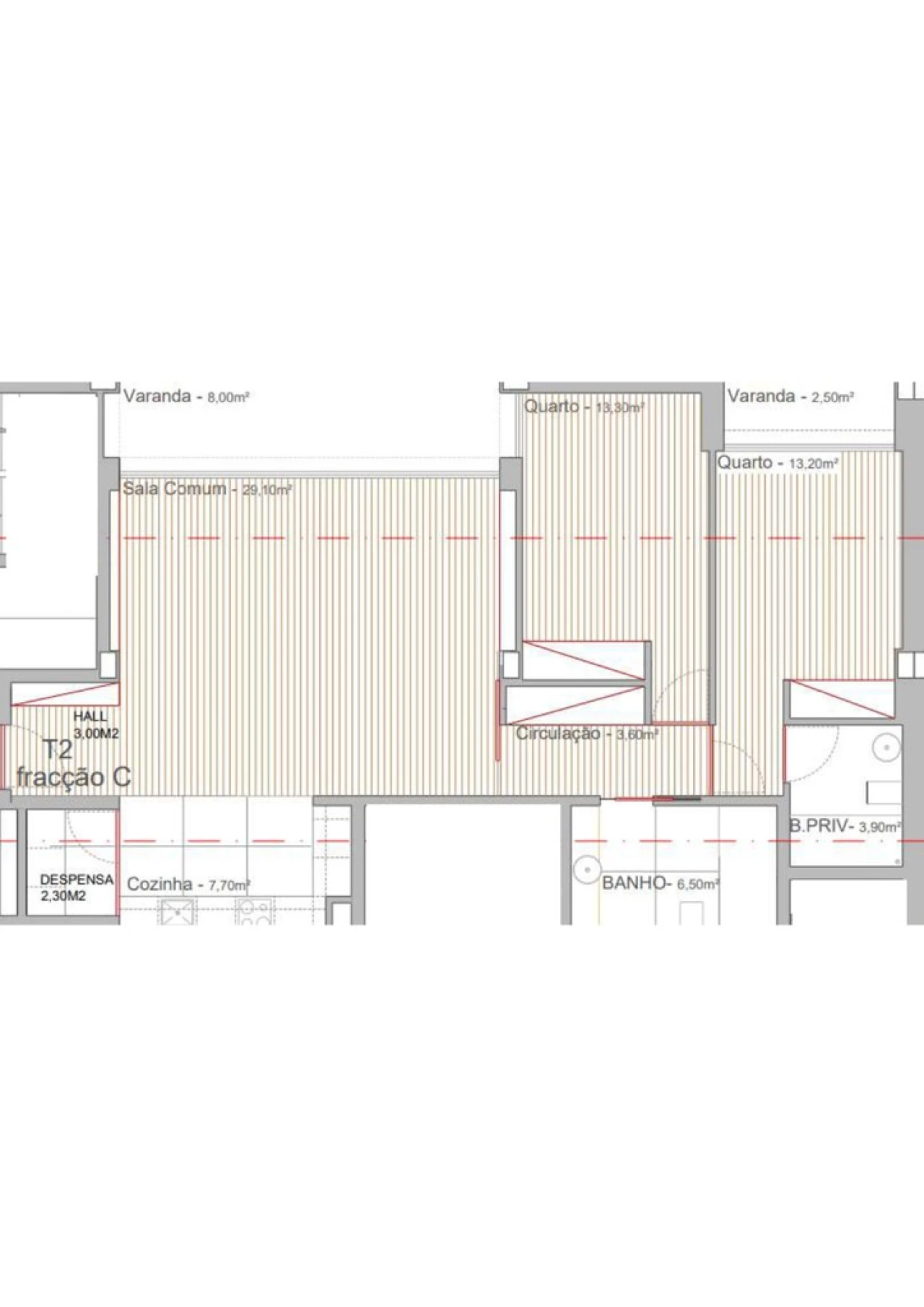Apartamento T2 para Venda em Campo e Sobrado Foto 13