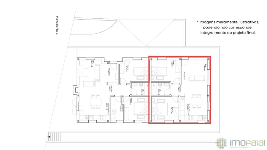 Apartamento T2 para Venda em Castelo Branco Foto 10