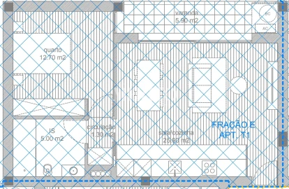Apartamento T1 para Venda em Adães
