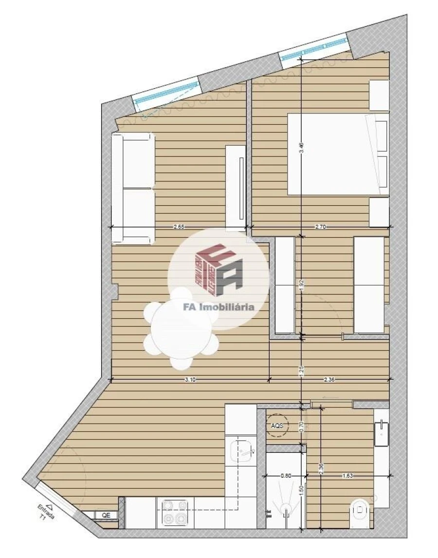 Apartamento T1 para Venda em Matosinhos e Leça da Palmeira Foto 12