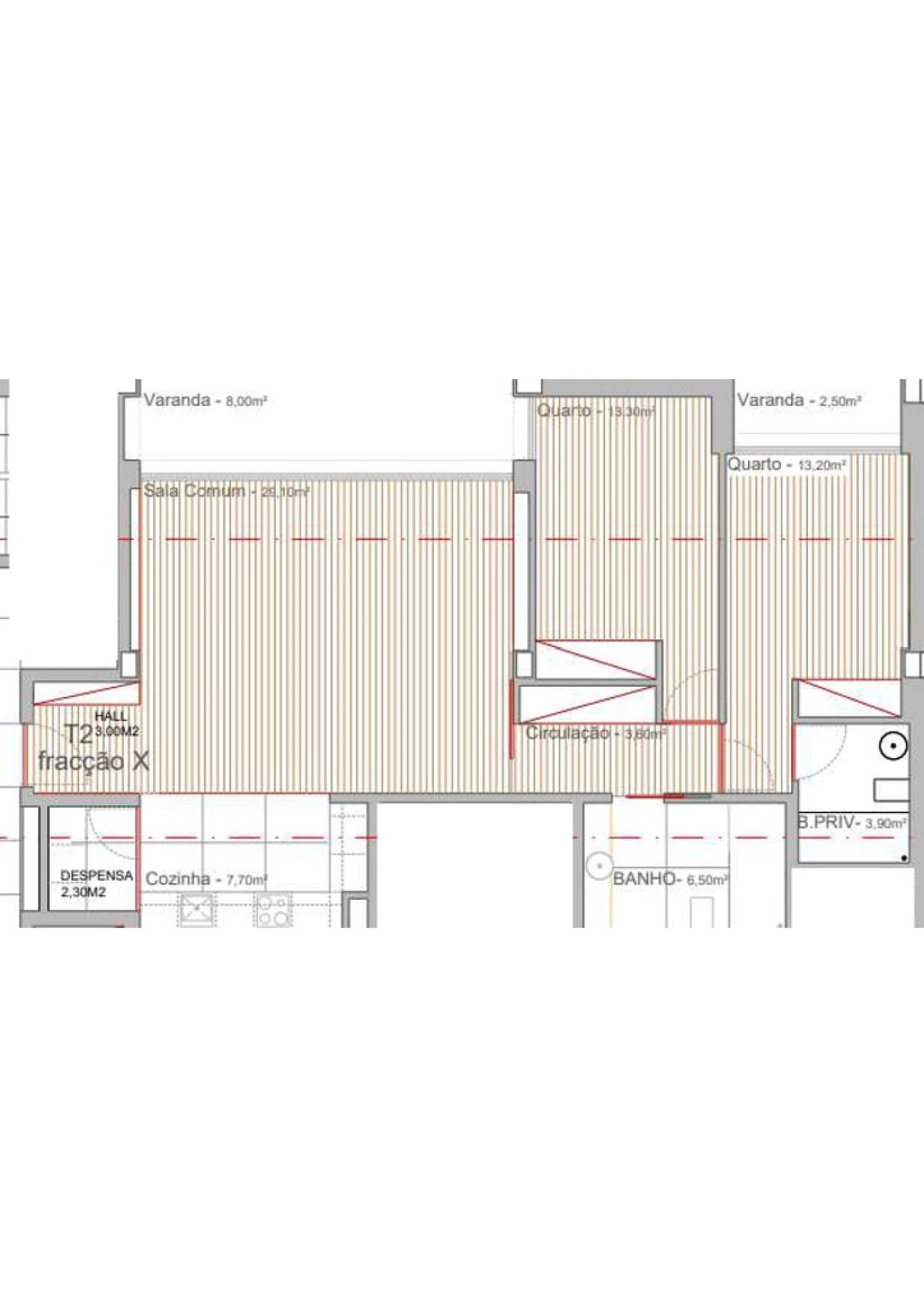 Apartamento T2 para Venda em Campo e Sobrado Foto 13