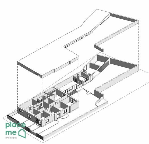 Moradia T4 para Venda em Palmeira Planta 2