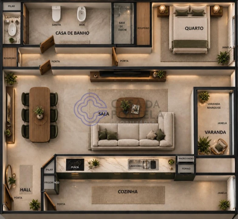 Apartamento T1 para Venda em Póvoa de Varzim, Beiriz e Argivai Foto 27
