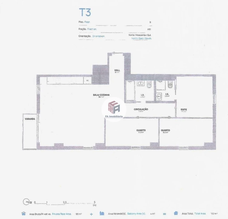 Apartamento T3 para Venda em Matosinhos e Leça da Palmeira Foto 8