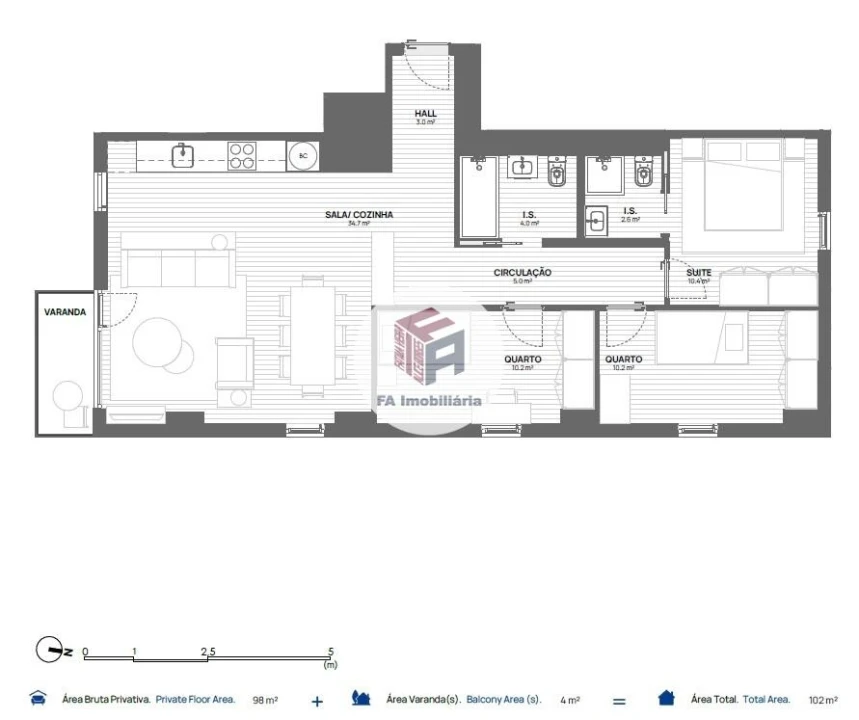 Apartamento T3 para Venda em Matosinhos e Leça da Palmeira Foto 8