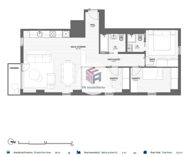 Apartamento T3 para Venda em Matosinhos e Leça da Palmeira Foto 8