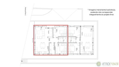 Apartamento T2 para Venda em Castelo Branco