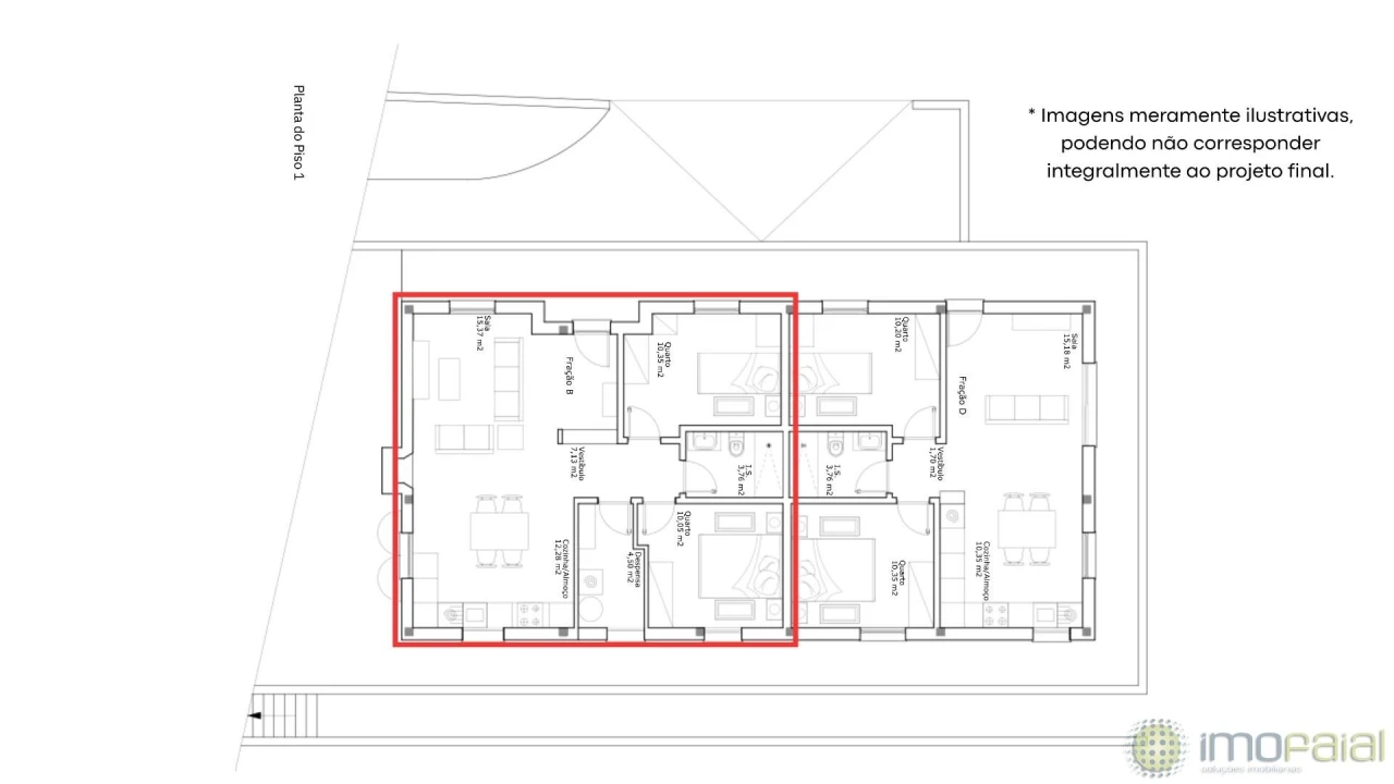 Apartamento T2 para Venda em Castelo Branco Foto 10