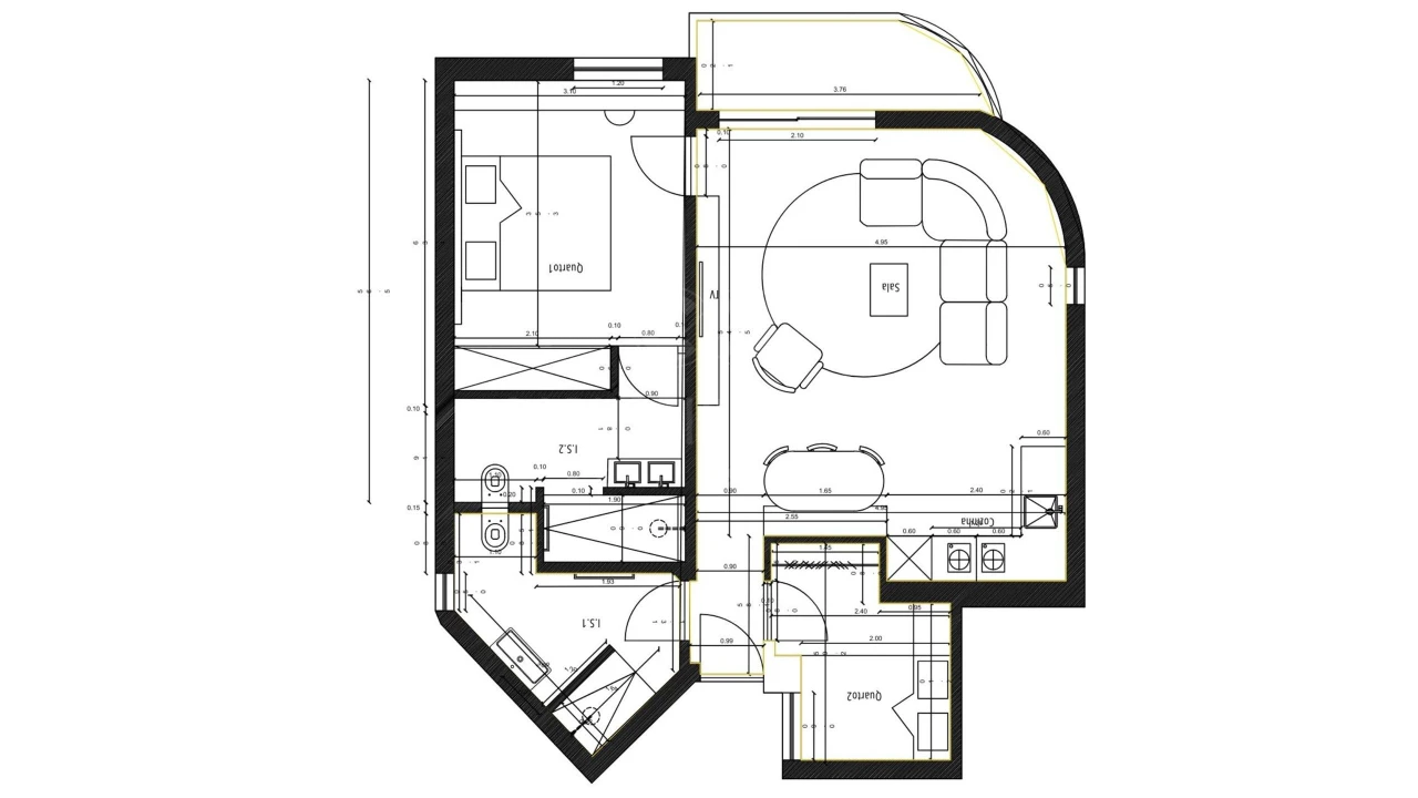 Apartamento T2 para Venda em Lagoa e Carvoeiro Foto 34