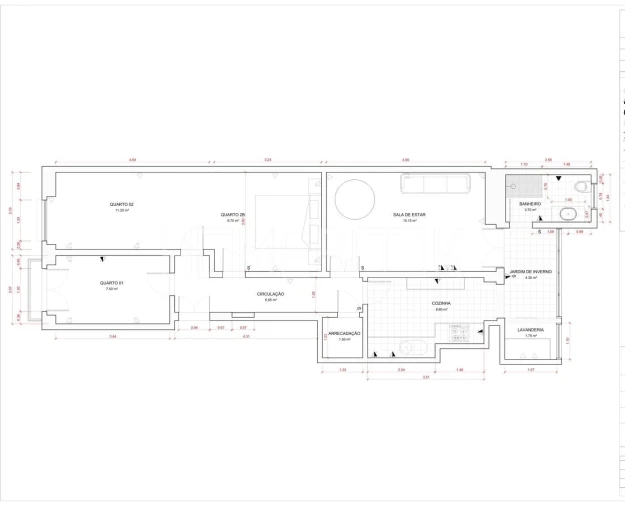 Apartamento T2 para Venda em Arroios Foto 26
