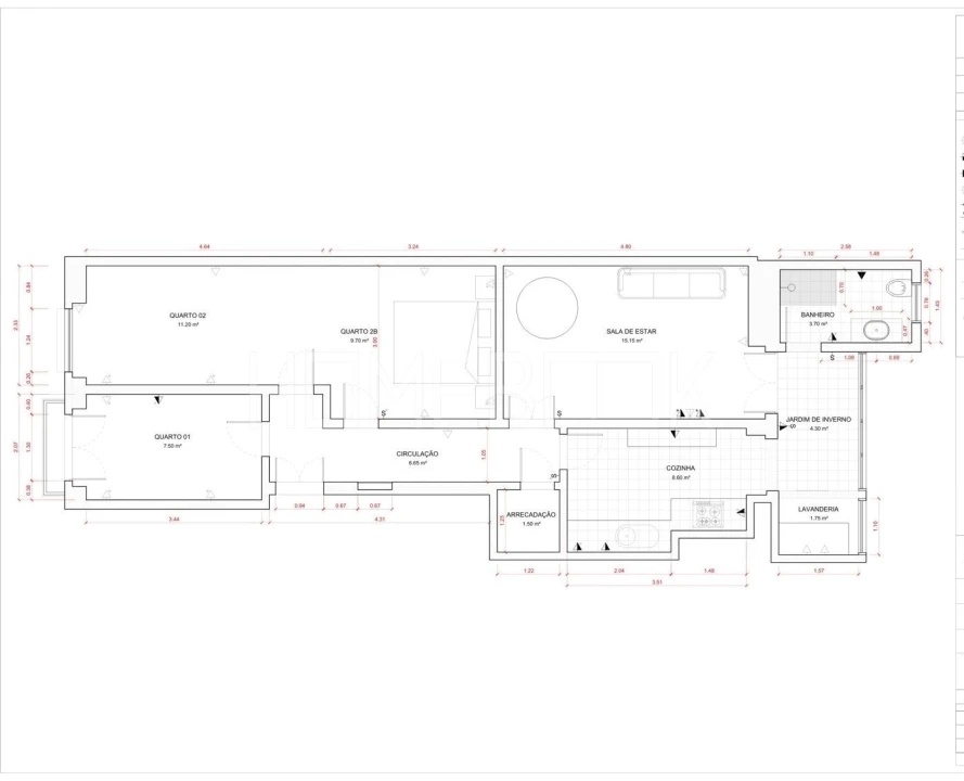 Apartamento T2 para Venda em Arroios Foto 26