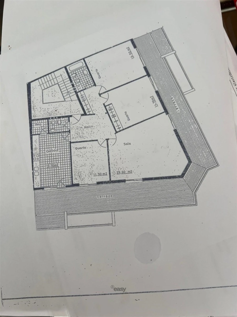 Apartamento T3 para Venda em Montijo e Afonsoeiro Planta 1