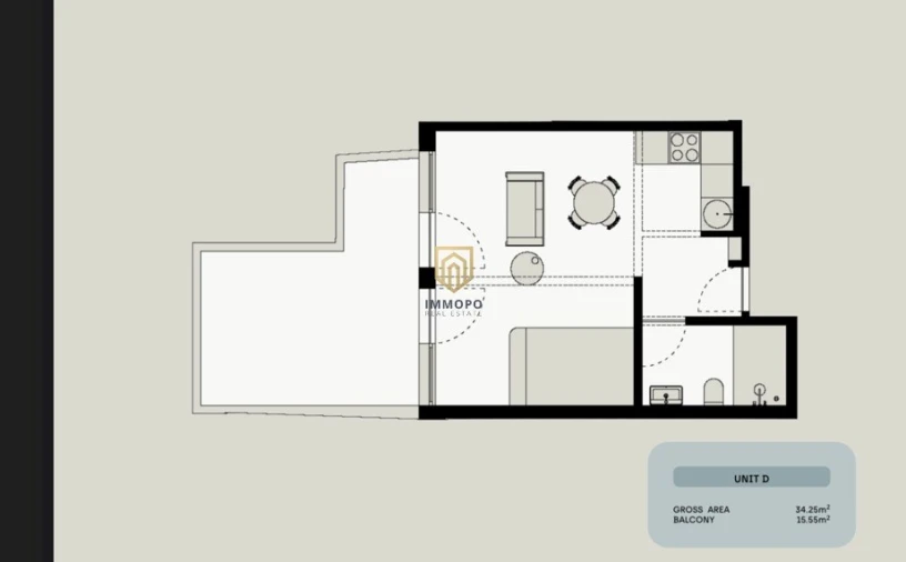 Apartamento T1 para Venda em Cedofeita, Santo Ildefonso, Sé, Miragaia, São Nicolau e Vitória Planta 1