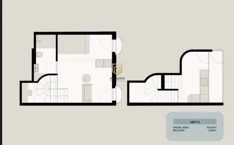 Apartamento T1 para Venda em Cedofeita, Santo Ildefonso, Sé, Miragaia, São Nicolau e Vitória Planta 1