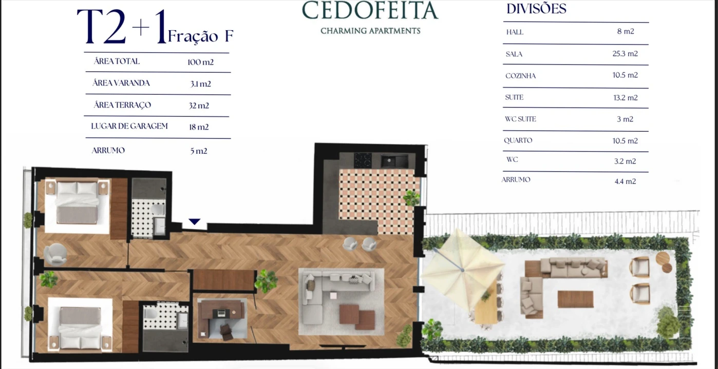 Apartamento T2 para Venda em Cedofeita, Santo Ildefonso, Sé, Miragaia, São Nicolau e Vitória Foto 1