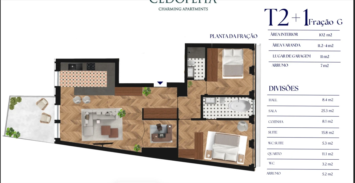 Apartamento T2 para Venda em Cedofeita, Santo Ildefonso, Sé, Miragaia, São Nicolau e Vitória Foto 1