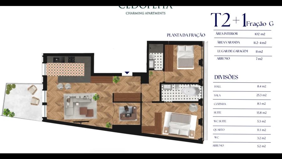 Apartamento T2 para Venda em Cedofeita, Santo Ildefonso, Sé, Miragaia, São Nicolau e Vitória