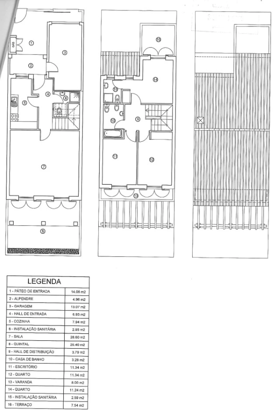 Moradia T3 para Venda em Altura Planta 1
